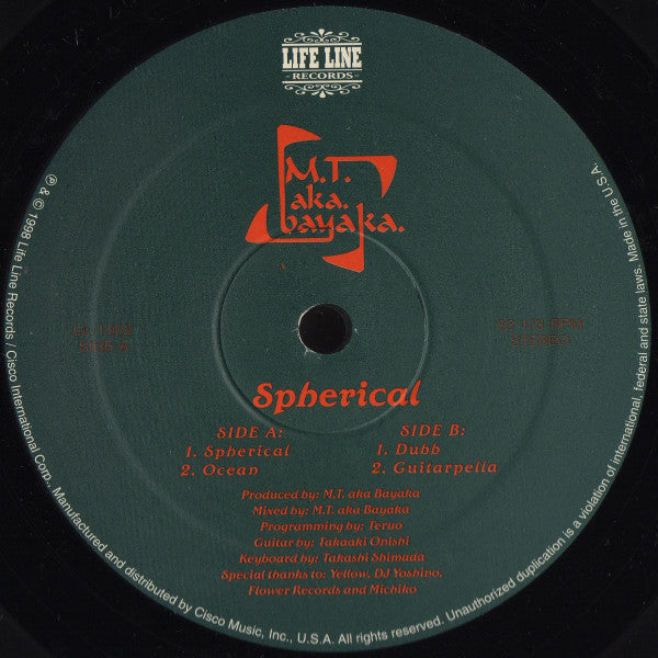 M.T. (4) aka Bayaka - Spherical