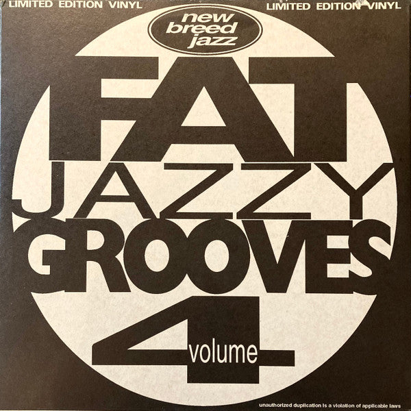 Fat Jazzy Grooves 4 Various