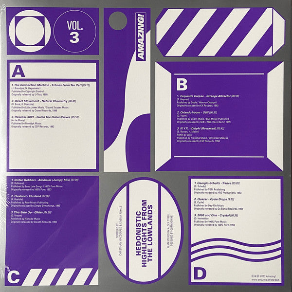 Music For The Radical Xenomaniac Vol. 3 (Hedonistic Highlights From The Lowlands 1990-1999) Various