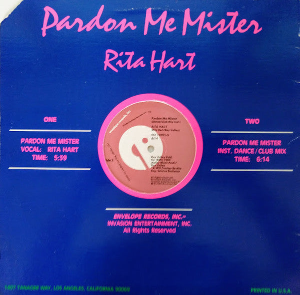 Pardon Me Mister Rita Hart