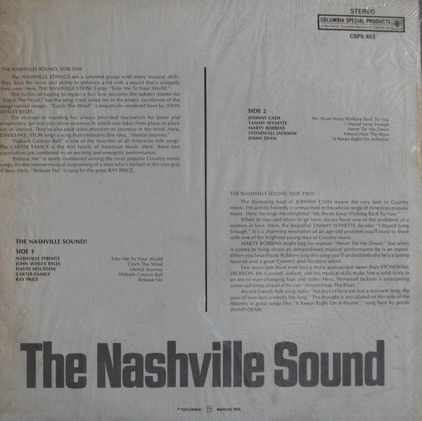 The Nashville Sound Various