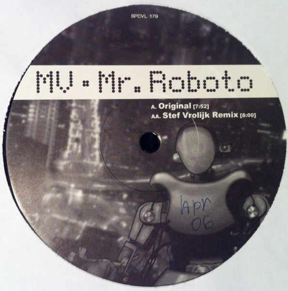 Martin Villeneuve / Tribal Man / Steve Mac vs. Todd Terry - Mr. Roboto / Morning Light / Can You Party?