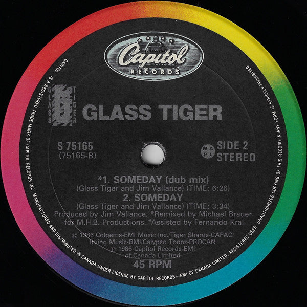 Someday Glass Tiger
