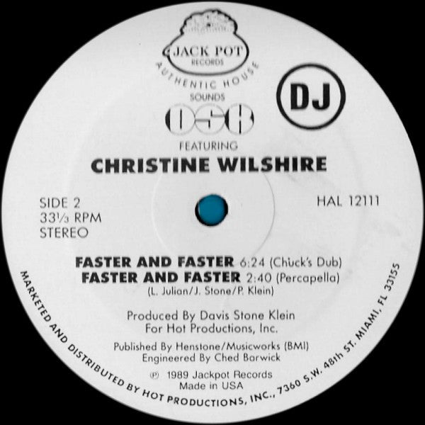 Faster And Faster DSK,Christine Wiltshire