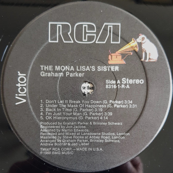 The Mona Lisa's Sister Graham Parker