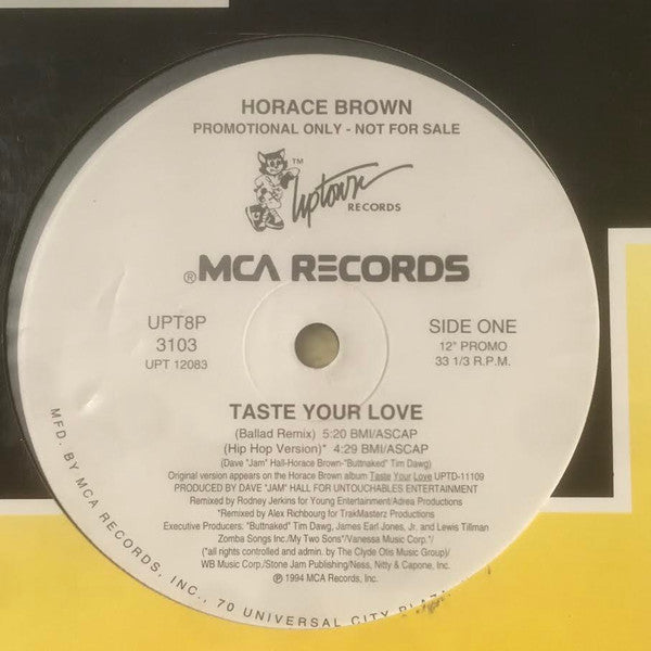 Taste Your Love Horace Brown