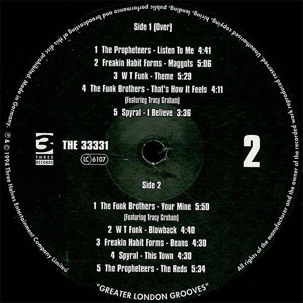Greater London Grooves Various