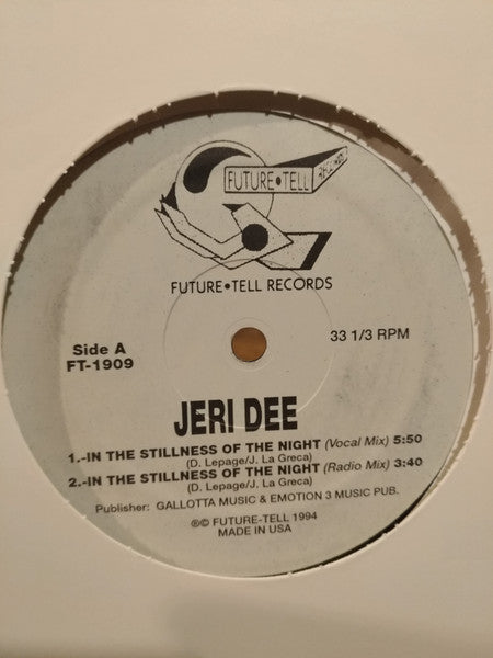 Jeri Dee - In The Stillness Of The Night
