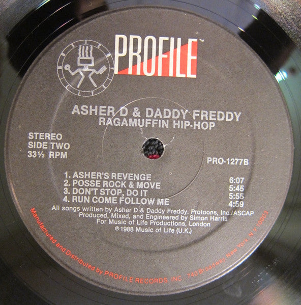 Ragamuffin Hip-Hop Asher D & Daddy Freddy