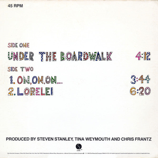 Under The Boardwalk Tom Tom Club