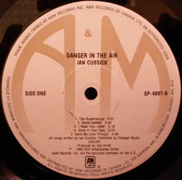 Danger In The Air Ian Cussick