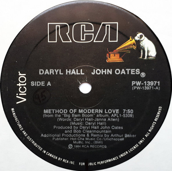 Method Of Modern Love Daryl Hall & John Oates
