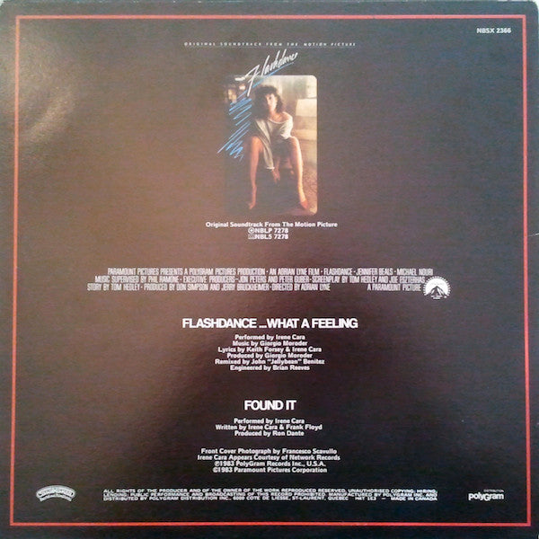 Flashdance...What A Feeling Irene Cara