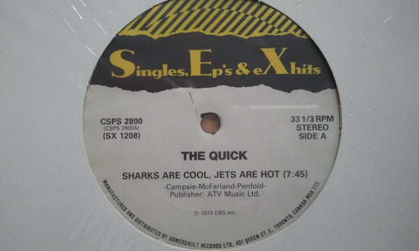 Sharks Are Cool, Jets Are Hot / Young Men Drive Fast The Quick