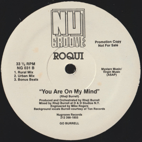 You Are On My Mind Roqui