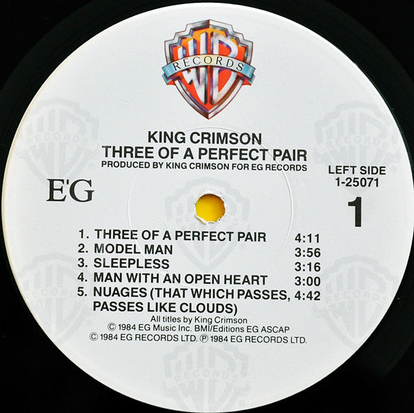 Three Of A Perfect Pair King Crimson