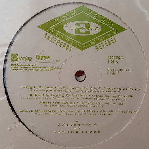 Techno 2 - Sheppards Revenge - The Trip Continues Various