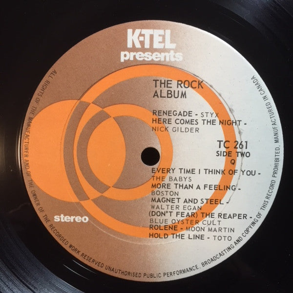 The Rock Album Various