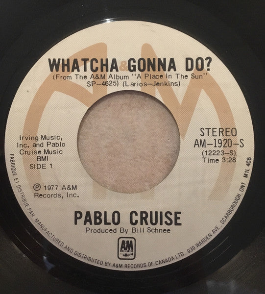 Pablo Cruise - Whatcha Gonna Do?