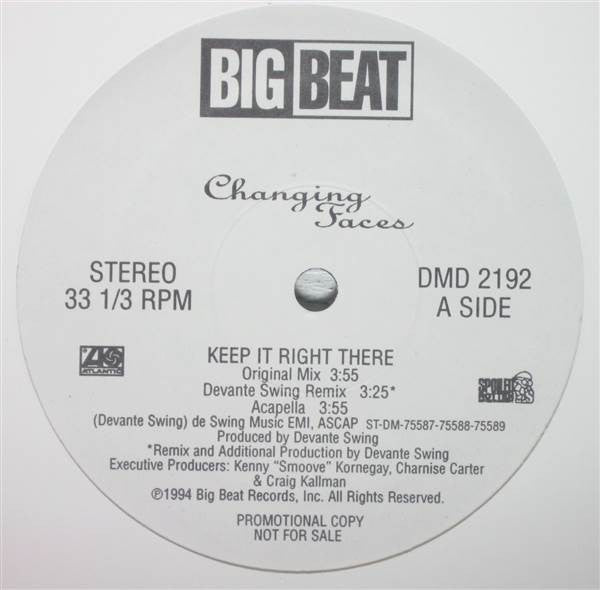 Keep It Right There Changing Faces