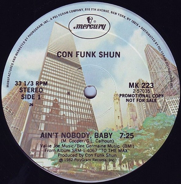 Ain't Nobody, Baby Con Funk Shun
