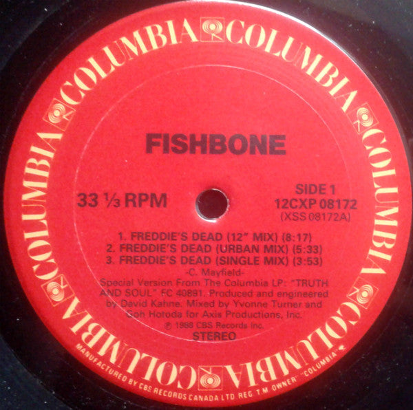Freddie's Dead Fishbone
