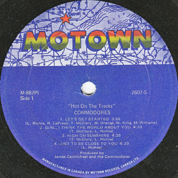 Hot On The Tracks Commodores