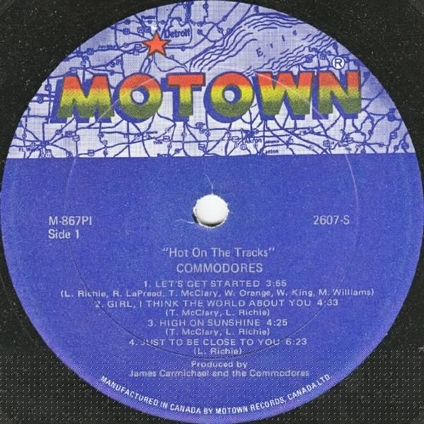 Hot On The Tracks Commodores