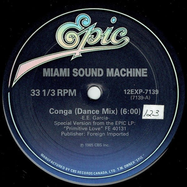 Conga / Bad Boy Miami Sound Machine
