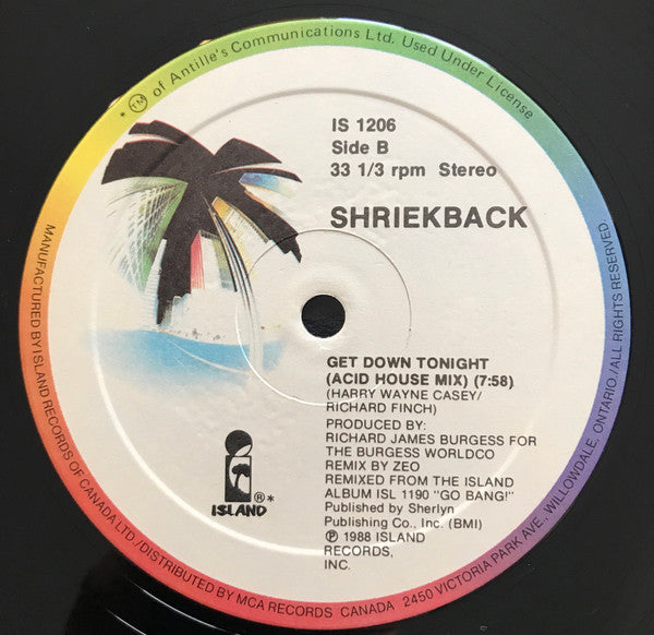 Get Down Tonight Shriekback