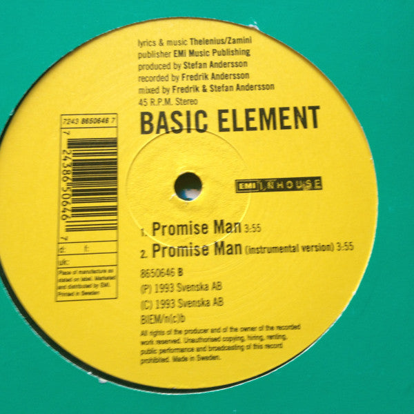 The Promise Man Basic Element