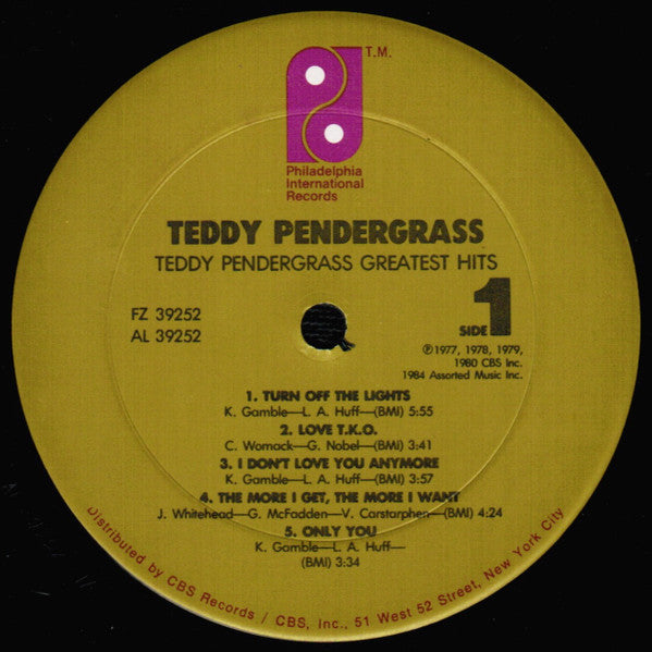 Greatest Hits Teddy Pendergrass