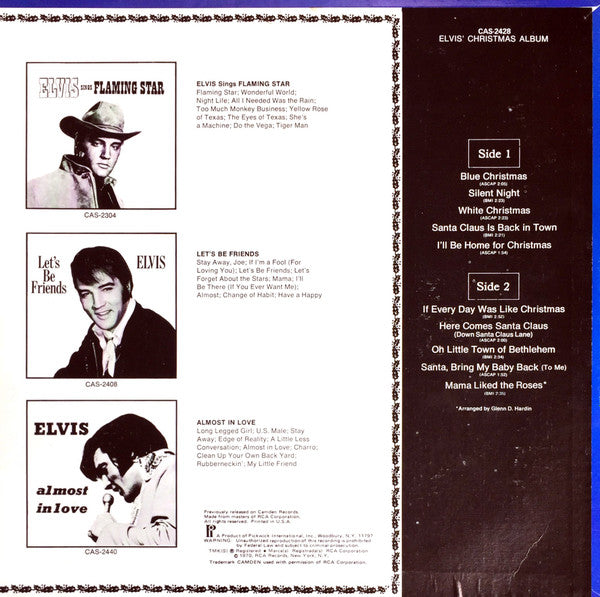 Elvis' Christmas Album Elvis Presley