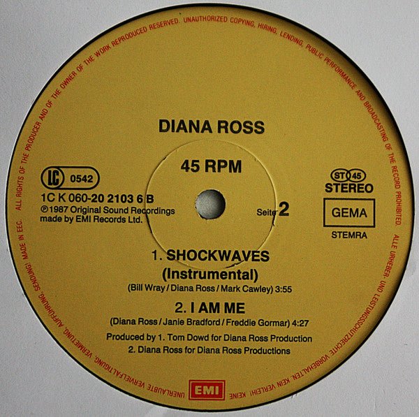 Shockwaves Diana Ross