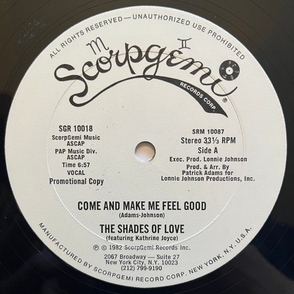 Come And Make Me Feel Good Shades Of Love,Kathrine Joyce