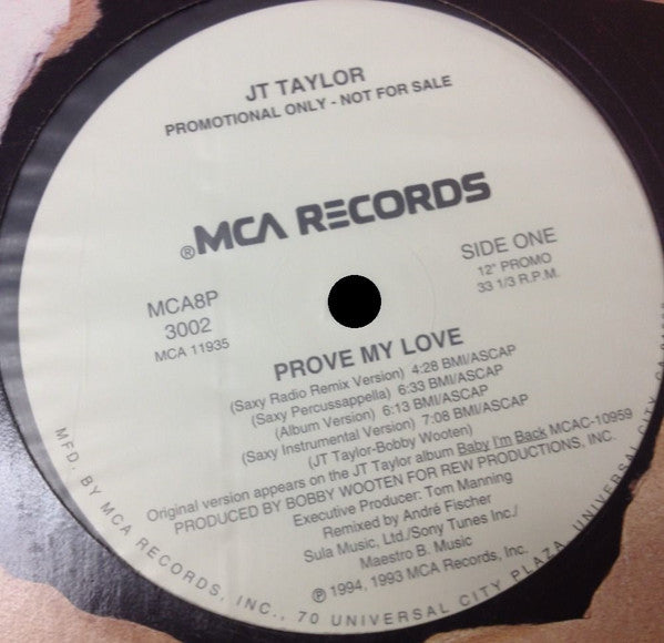 Prove My Love J.T. Taylor