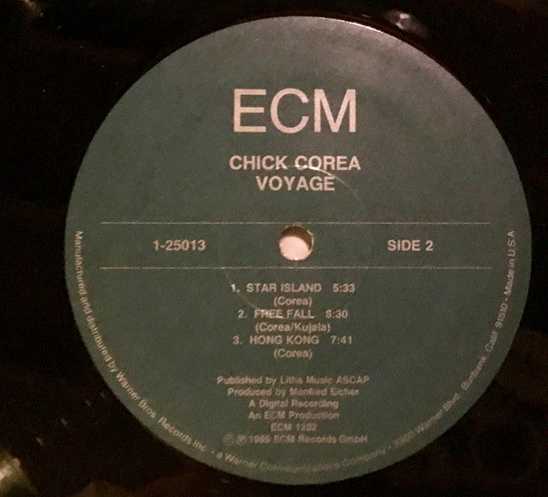 Voyage Chick Corea,Steve Kujala