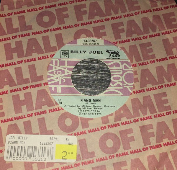 Piano Man / The Entertainer Billy Joel
