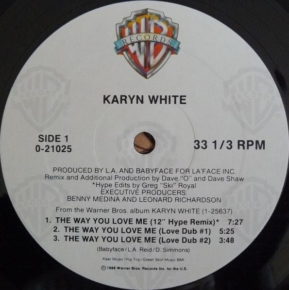 Karyn White - The Way You Love Me