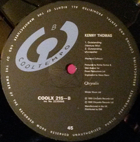 Outstanding Kenny Thomas