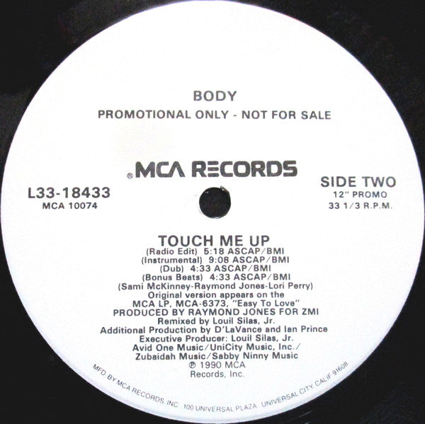 Touch Me Up Body