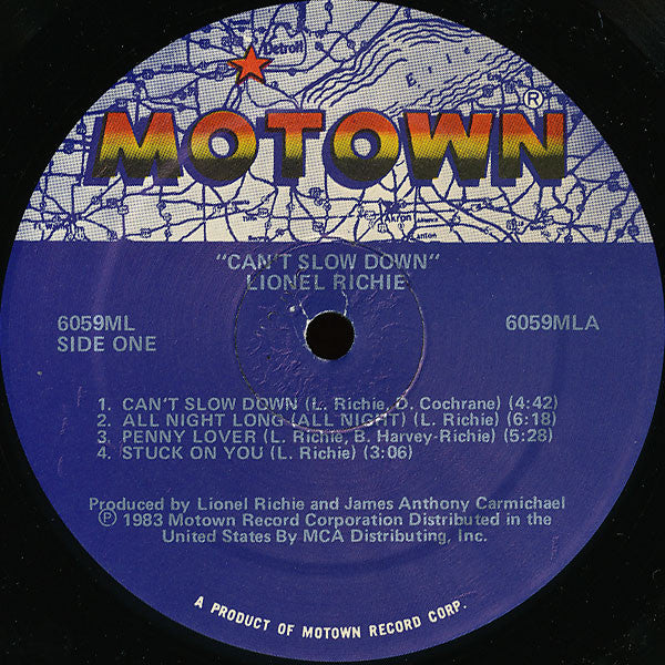 Can't Slow Down Lionel Richie