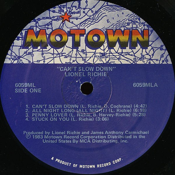 Can't Slow Down Lionel Richie