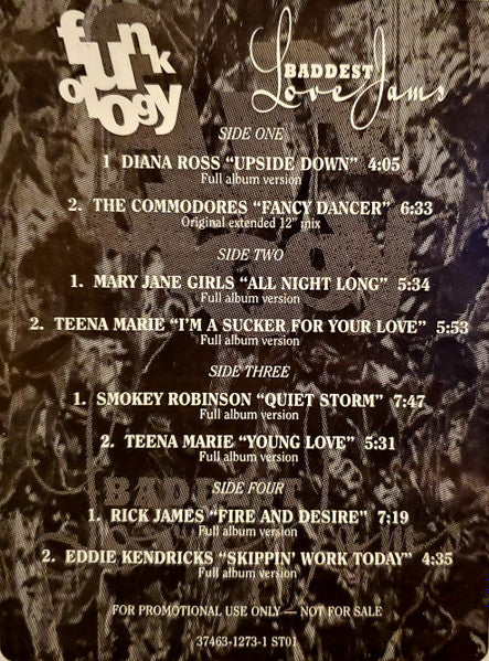 Funkology: Baddest Love Jams Various