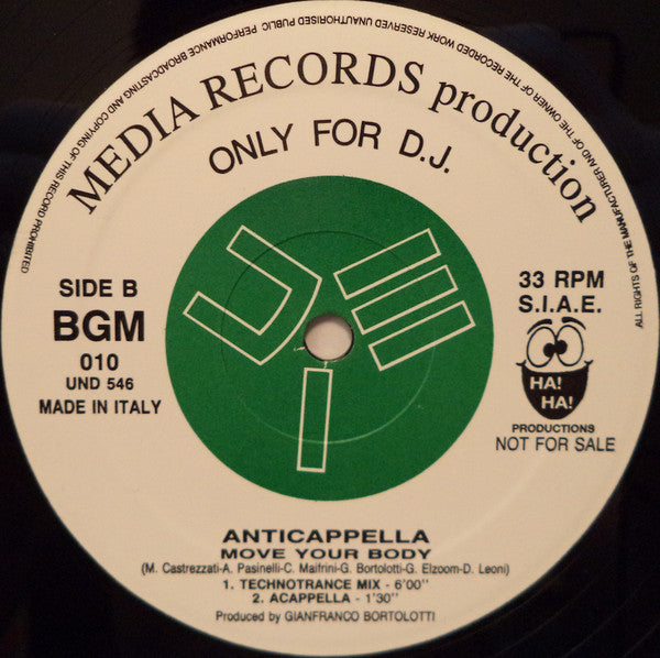 Move Your Body 2 Anticappella