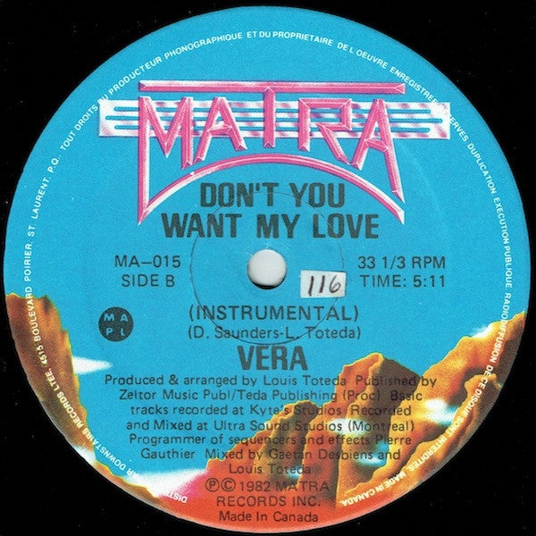 Don't You Want My Love Vera (2)