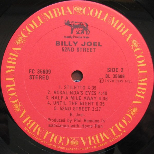 52nd Street Billy Joel