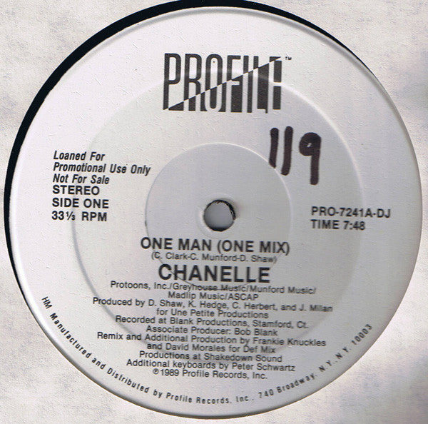 One Man Chanelle