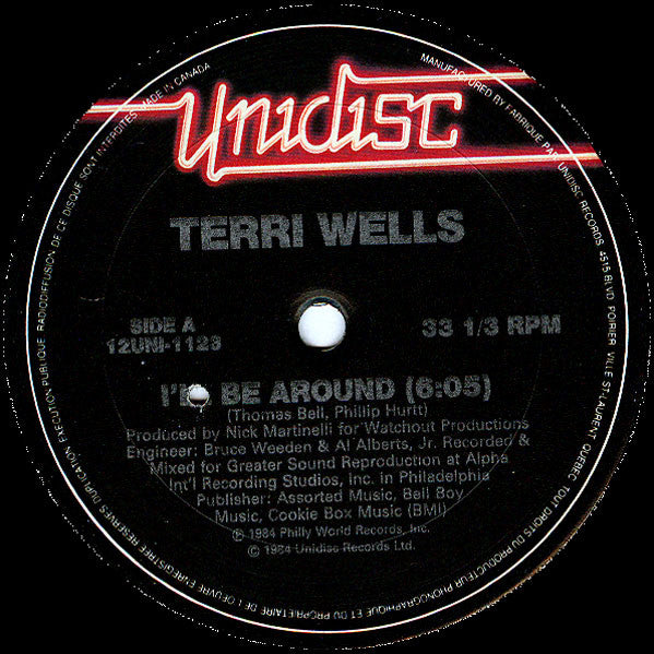 I'll Be Around Terri Wells