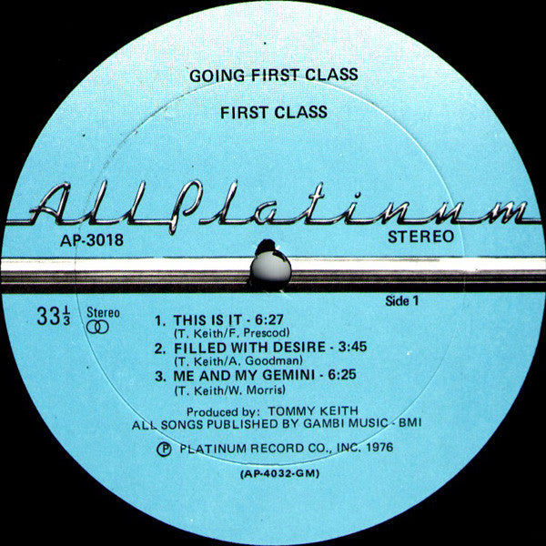 Going First Class First Class (5)